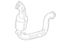 Genuine Mercedes-benz Exhaust Gas Line Front 247-490-71-00 New. Price: $1475.00.