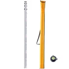 Uimoso Measuring Rod 14-FEET/8THS Sections Telescopic Grade 1/8IN W/ Bag New. Price: $47.99.