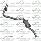 Direct Fit Catalytic Converter Davico 165411 New. Price: $456.01.