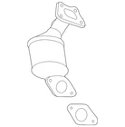 Genuine Gm Driver Side Three-way Catalytic Converter With Exhaust Pipe 85137396 New. Price: $874.02.