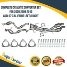 Complete Catalytic Converter Set For 2008-2010 Audi Q7 3.6L Front Left & Right New. Price: $325.66.