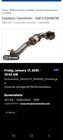 Catalytic Convertor Oem. New. Price: $500.00.