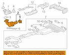 Gm Oem 16-24 Camaro Exhaust System Components-catalytic Cnvrtr 19420274 New. Price: $1802.13.