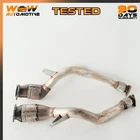 04-17 Bentley Continental Flying Spur Gtc Left Right Exhaust Downpipe Set Oem Used. Price: $634.42.