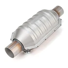 Fomiuzy 2.25" High Flow Universal Catalytic Converter W/ Front O2 Port & Heat Sh New. Price: $64.81.