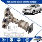 For 2008-2015 Nissan Rogue 2.5L L4 Front Exhaust Manifold Catalytic Converter New. Price: $69.70.
