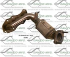 Catalytic Converter-exact-fit Manifold Davico Fits 07-10 Toyota Sienna 3.5L-V6 New. Price: $398.94.