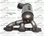 Catalytic Converter-exact-fit Davico 19512 New. Price: $397.60.