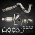 For 2015-2021 Chevrolet Trax 1.4L Catalytic Converter Front And Rear W/flex Pipe New. Price: $153.00.