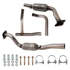 New Catalytic Converter Flex Pipe Set For Dodge Ram 1500 5.7L 2004 2005 Epa. Price: $380.48.