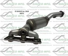 Catalytic Converter-exact-fit Manifold Davico 18272 New. Price: $638.88.
