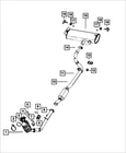 Genuine Mopar Catalytic Converter 68629623AC New. Price: $1293.65.