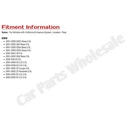 Catalytic Converter Rear 46-STATE Legal For 2001-2006 Bmw 325CI 330CI 2003-05 Z4 New. Price: $209.19.