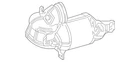 Genuine Mercedes-benz Catalytic Converter 256-140-51-01 New. Price: $5705.70.