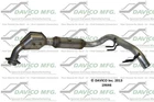 Catalytic Converter-exact-fit Davico 19646 New. Price: $405.42.
