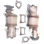 2008 To 2019 Honda Odyssey Both Manifold Catalytic Converters Bank & New. Price: $255.84.