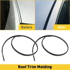 Black High Quality Roof Trim Molding Kit For 06-2016 Toyota Yaris Hatchback Us New. Price: $18.04.