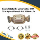 Rear Left Catalytic Converter Fits 2009-2014 Hyundai Genesis 3.8L V6 Direct New. Price: $122.47.