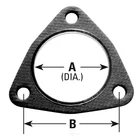 Exhaust Pipe Flange Gasket-hybrid, Full Ev-gas (fhev) Ap 9214 New. Price: $33.68.