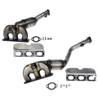 SET-RB674972 Dorman Catalytic Converters Of For 330 325 E83 X3 Series Pair New. Price: $1228.94.
